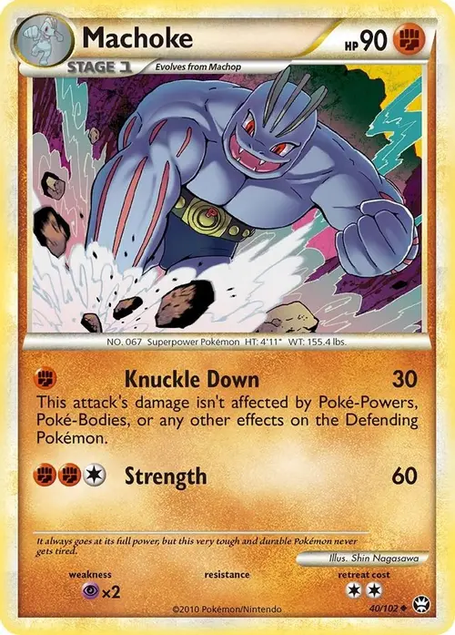 Machoke card art