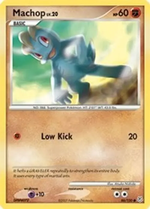 Machop card art