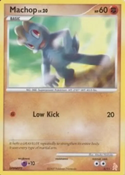 Machop card art