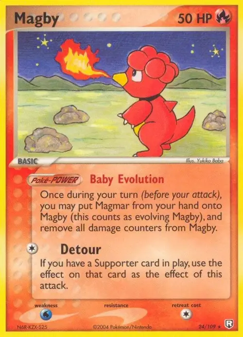 Magby card art