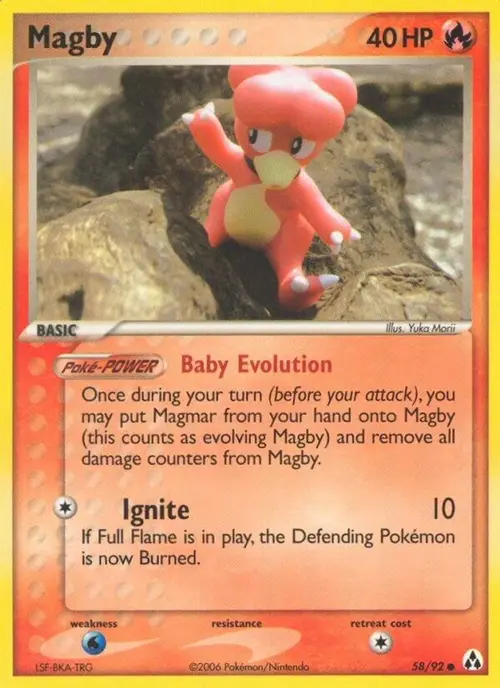 Magby card art