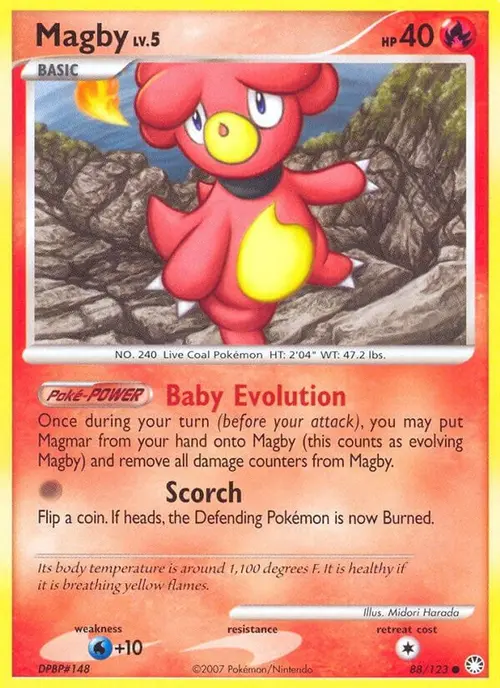 Magby card art