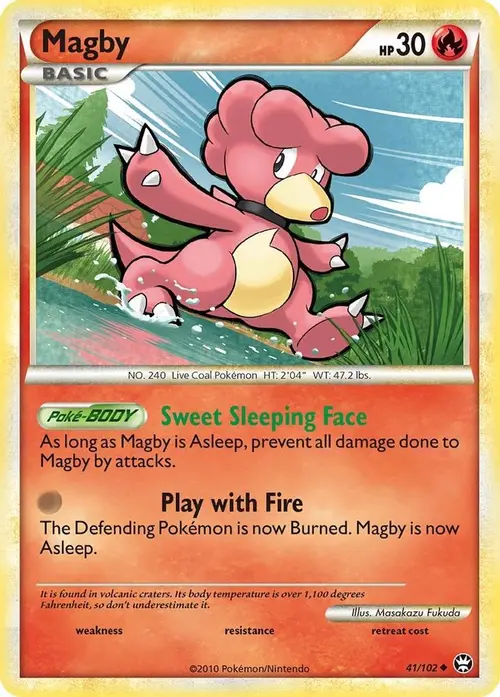 Magby card art