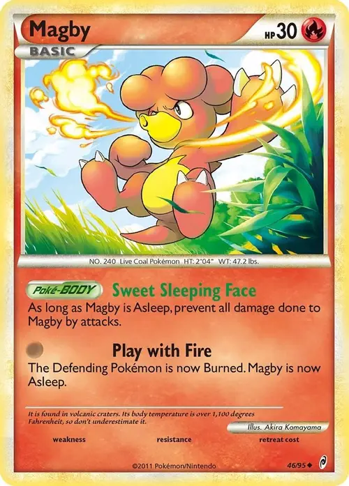 Magby card art