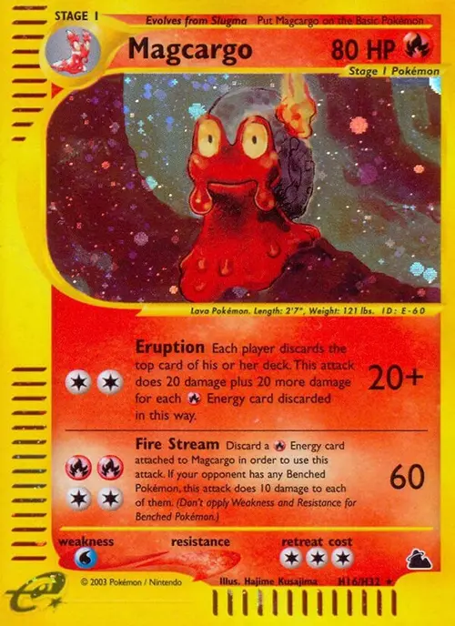 Magcargo (H16) card art