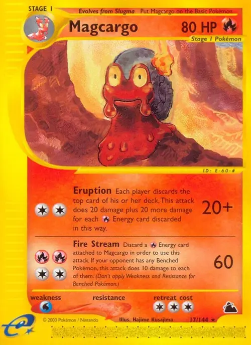 Magcargo (17) card art