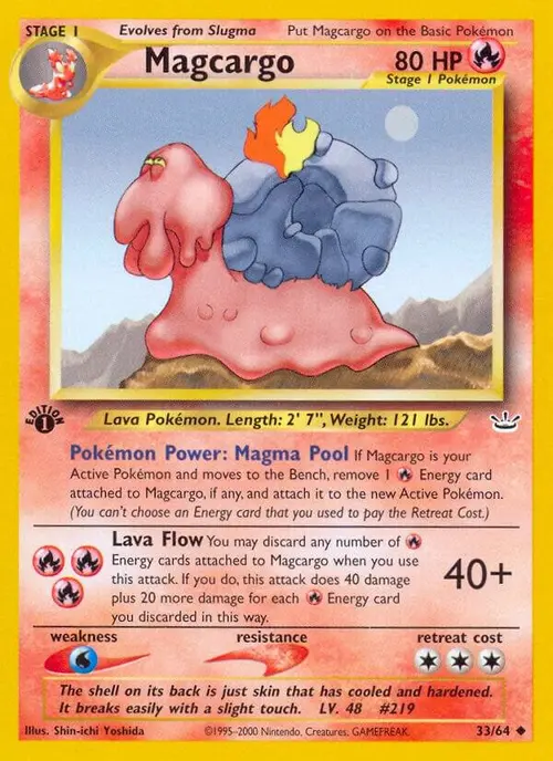 Magcargo card art