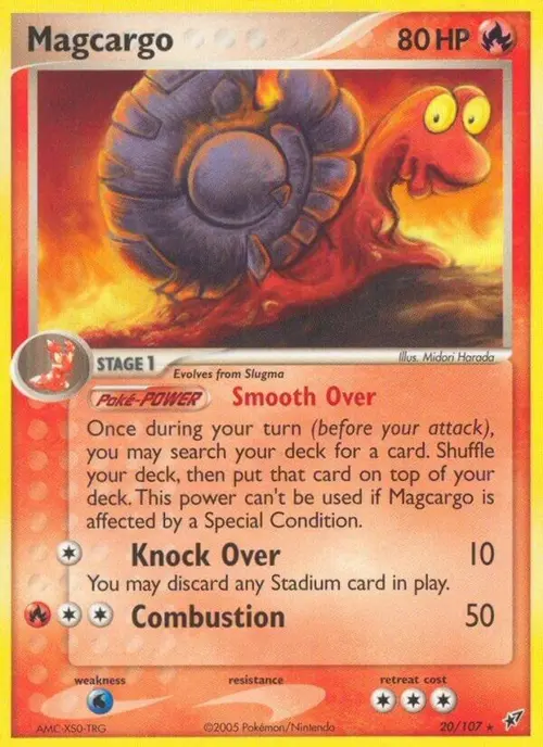 Magcargo - 020/107 card art
