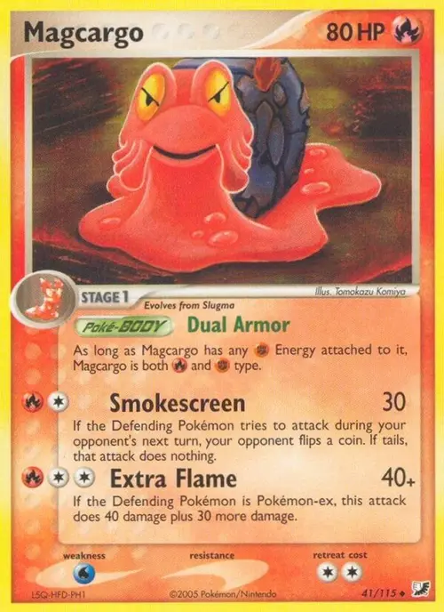 Magcargo card art
