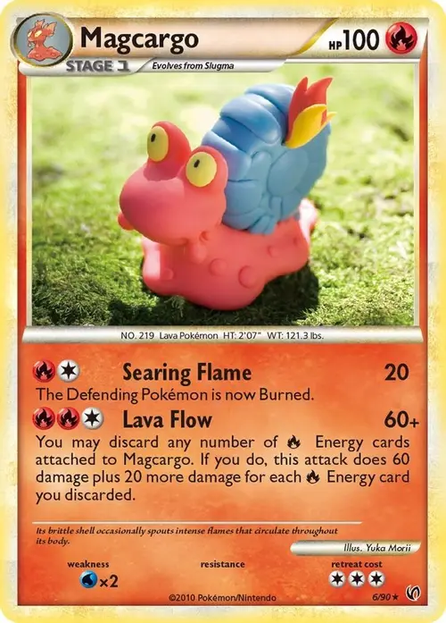 Magcargo card art