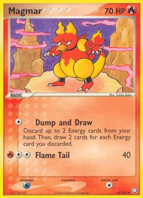 Magmar card art