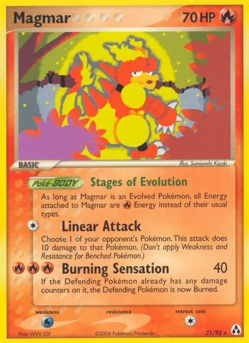 Magmar card art