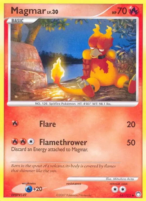 Magmar card art