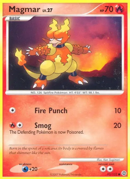 Magmar card art
