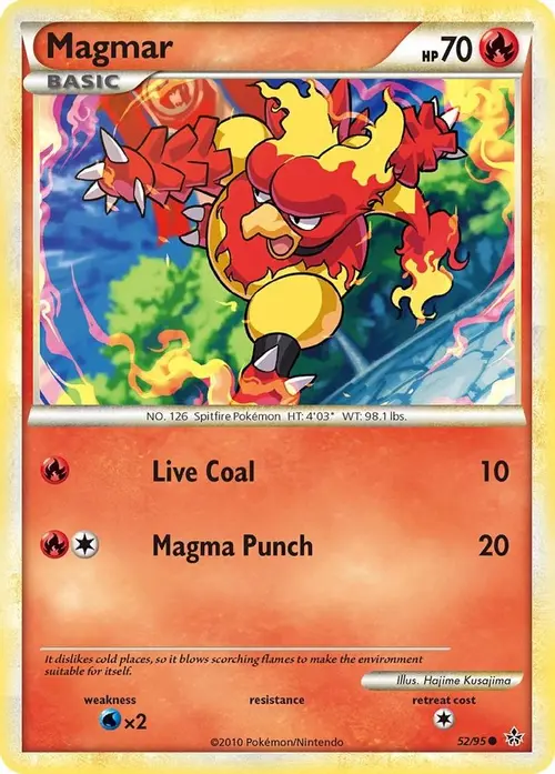 Magmar card art