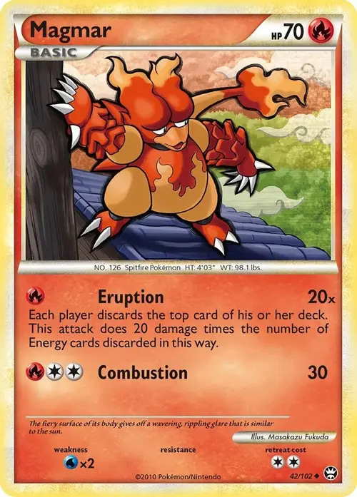 Magmar card art