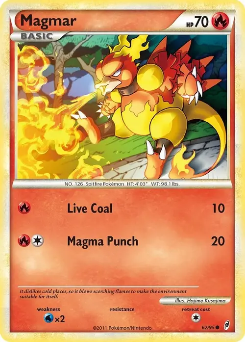 Magmar card art