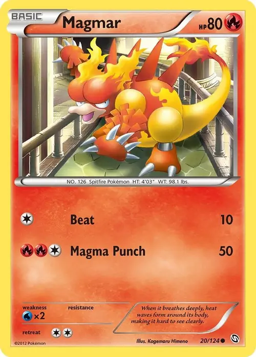 Magmar card art