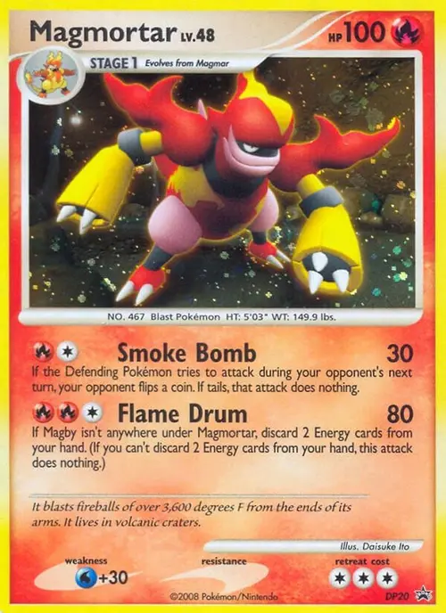 Magmortar - DP20 card art
