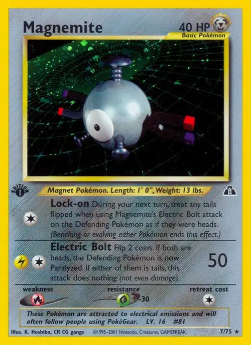 Magnemite (7) card art
