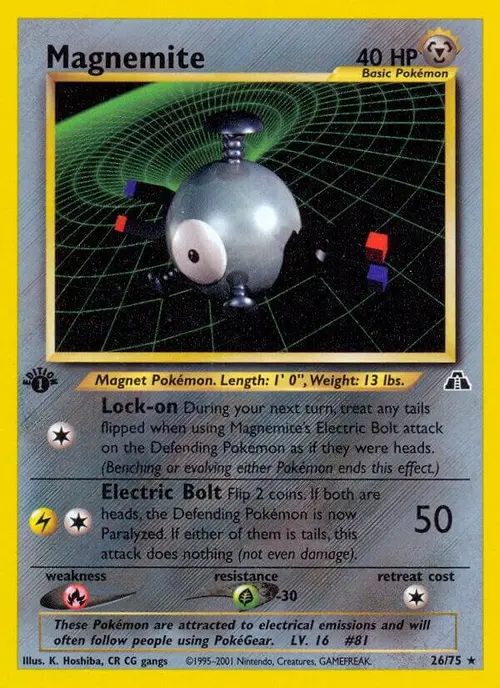 Magnemite (26) card art