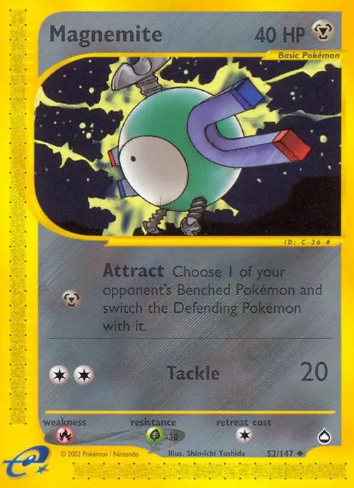 Magnemite (52) card art