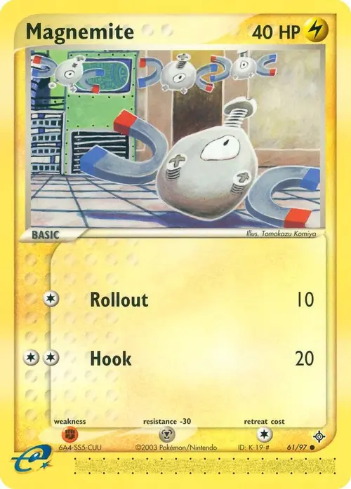 Magnemite - 61/97 card art