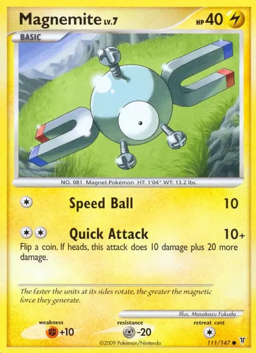 Magnemite card art