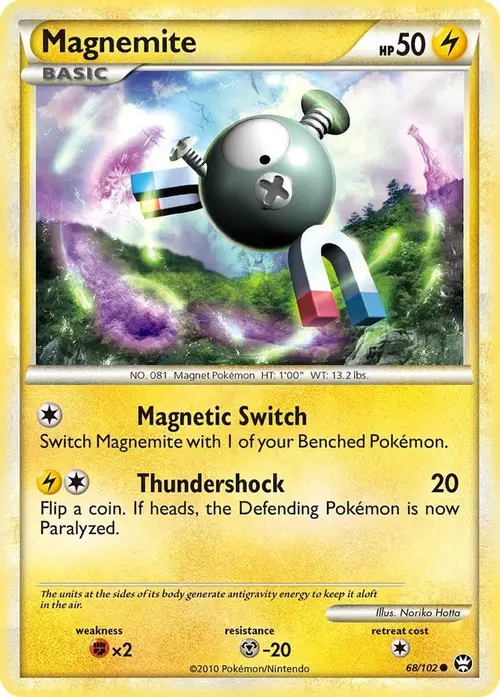 Magnemite card art