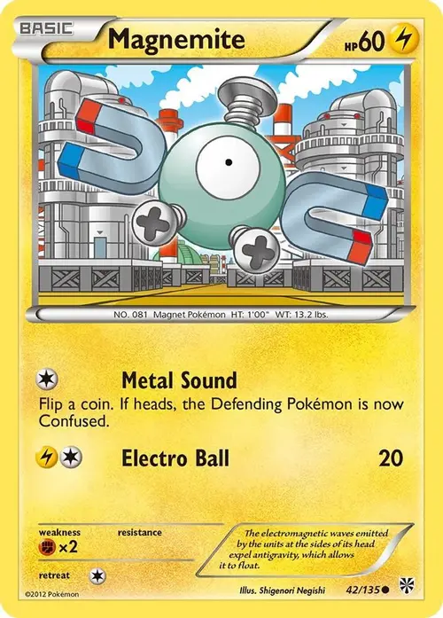 Magnemite (42) card art