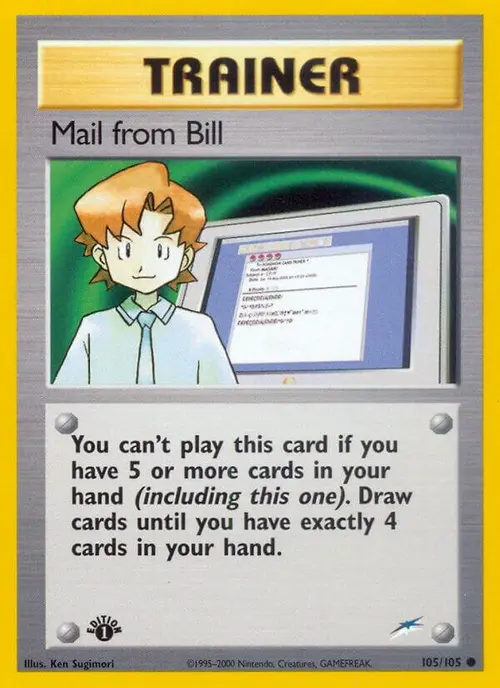 Mail from Bill card art