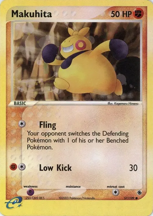 Makuhita - 57/109 card art