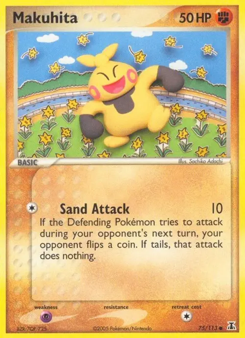 Makuhita card art