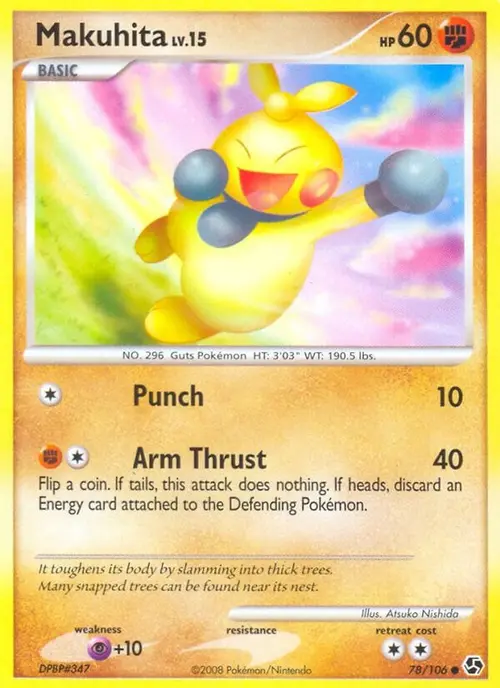 Makuhita card art
