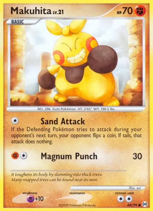 Makuhita card art