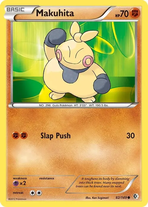 Makuhita card art
