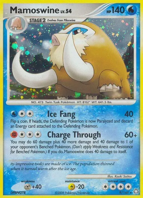 Mamoswine card art