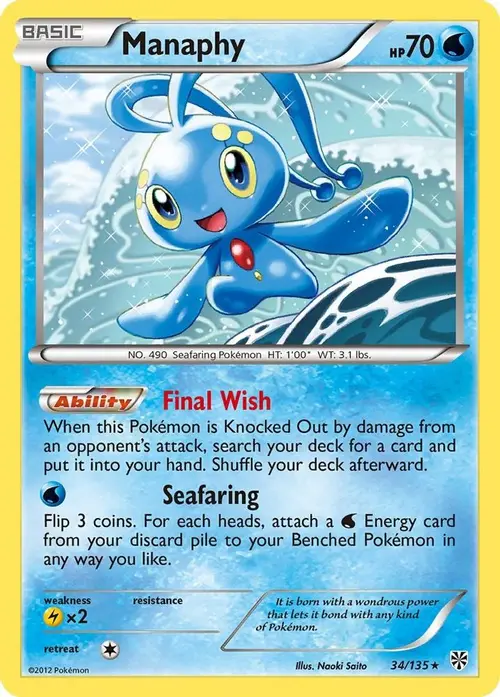 Manaphy card art