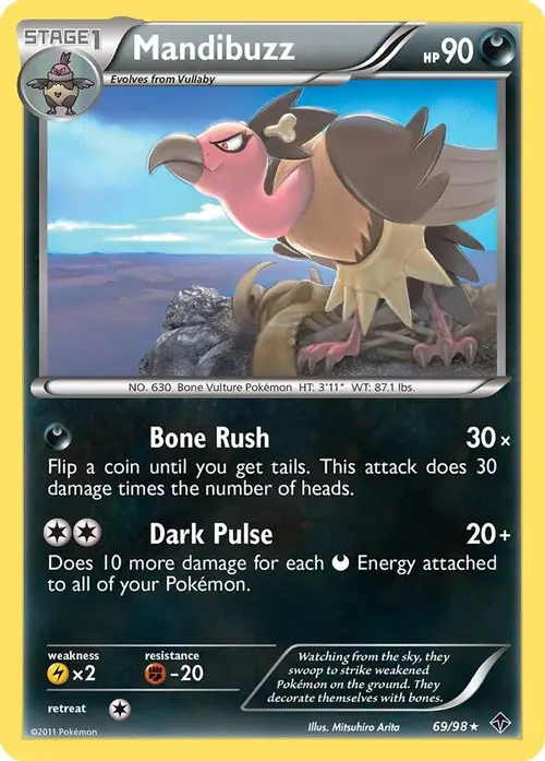 Mandibuzz card art