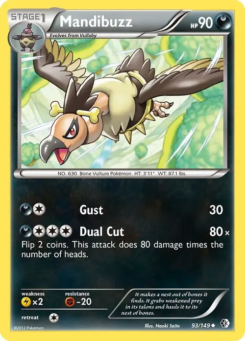 Mandibuzz card art