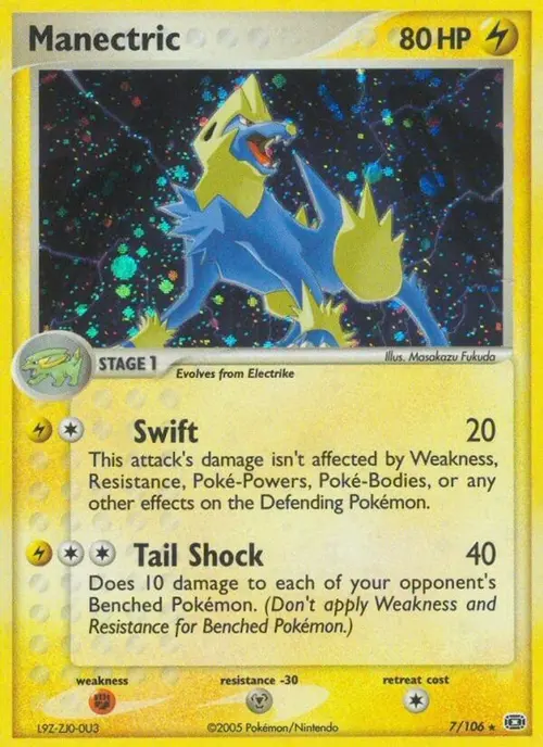 Manectric - 007/106 card art