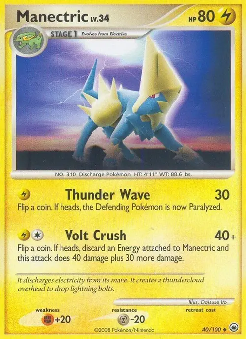 Manectric card art