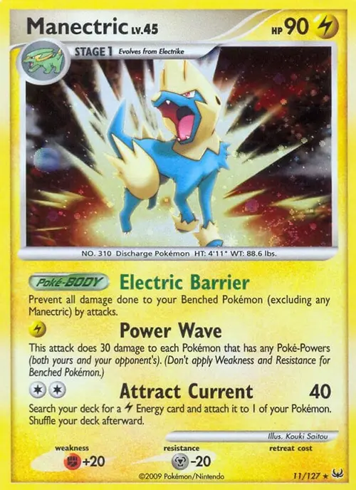 Manectric card art