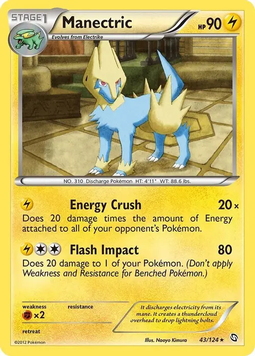 Manectric (43) card art
