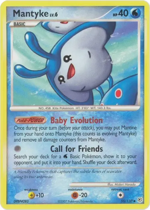 Mantyke card art