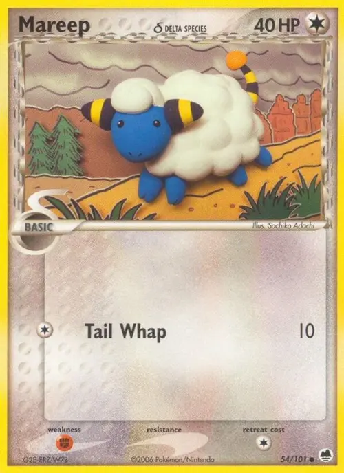 Mareep (Delta Species) card art
