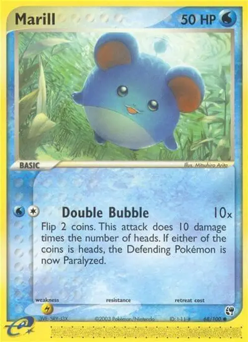Marill card art