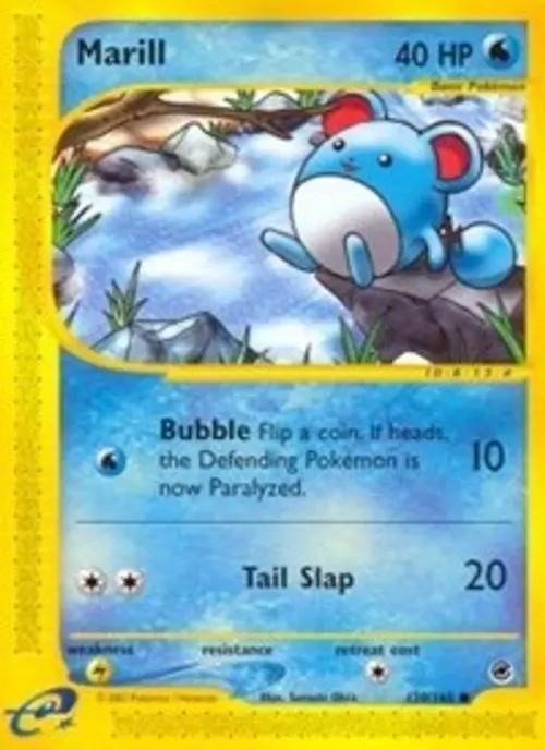 Marill card art