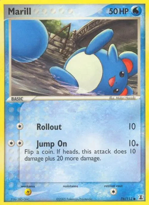 Marill card art