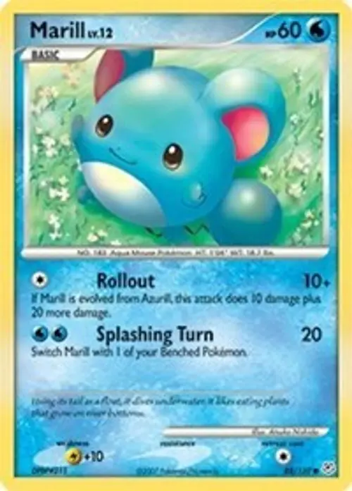 Marill card art